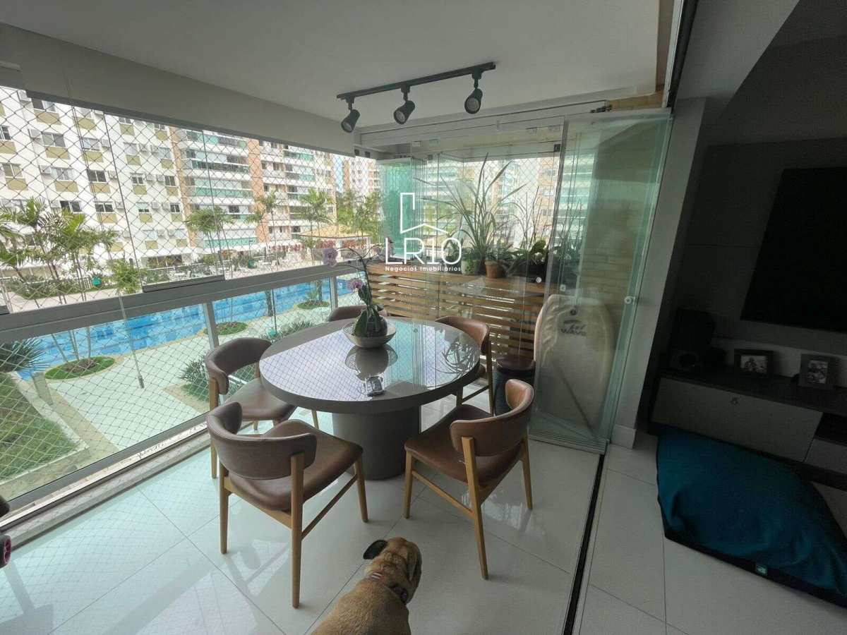 Apartamento para alugar, no Laguna di Mare em Rio de Janeiro, Barra da Tijuca, com 3 quartos, 110m²